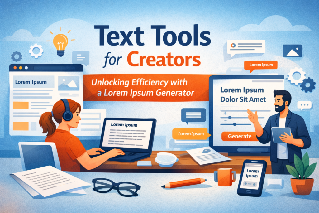 Text Tools for Creators: Unlocking Efficiency with a Lorem Ipsum ...